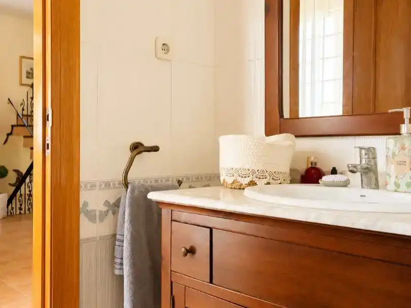 Baño de Casa o chalet en venta en Cartagena con Aire acondicionado, Jardín privado y Parquet
