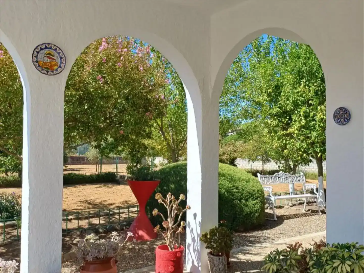 Jardín de Piso en venta en El Castillo de las Guardas con Jardín privado, Trastero y Piscina