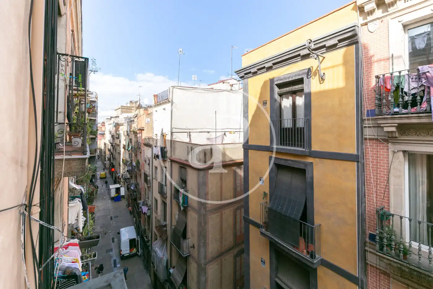 Außenansicht von Wohnung zum Verkauf in Barcelona mit Klimaanlage, Heizung und Möbliert