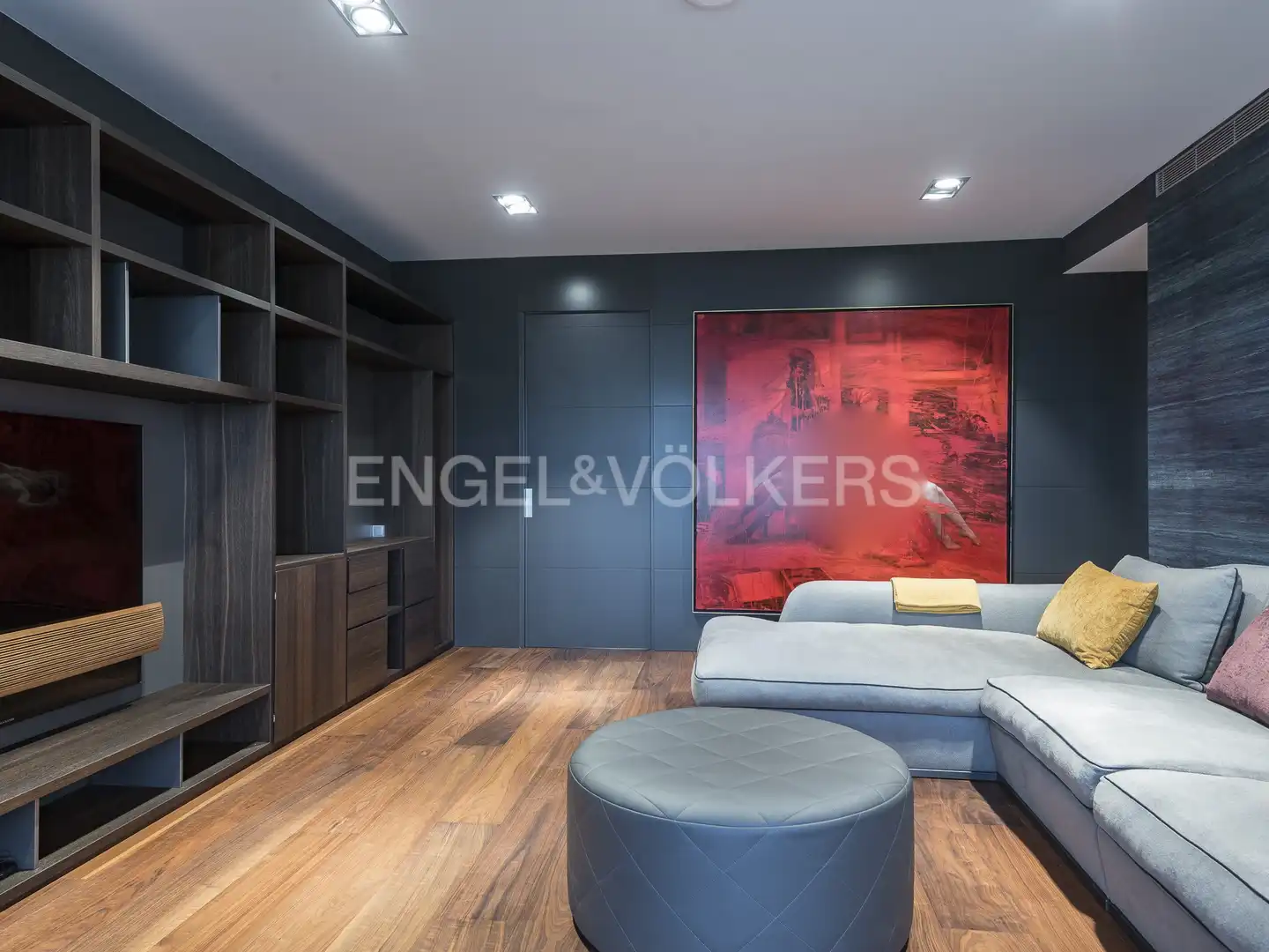Sala de estar de Piso en venta en Barcelona con Aire acondicionado, Calefacción y Parquet
