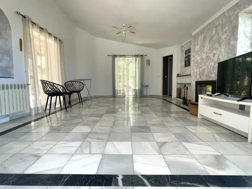 Sala de estar de Casa o chalet en venta en Turre con Aire acondicionado, Jardín privado y Terraza