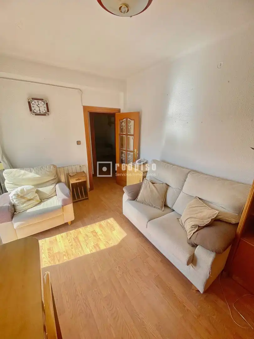 Sala d'estar de Pis en venda en Madrid amb Aire condicionat, Calefacció i Terrassa