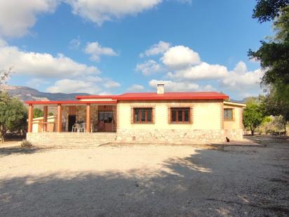 Exterior view of Country house for sale in Agost  with Heating, Private garden and Terrace