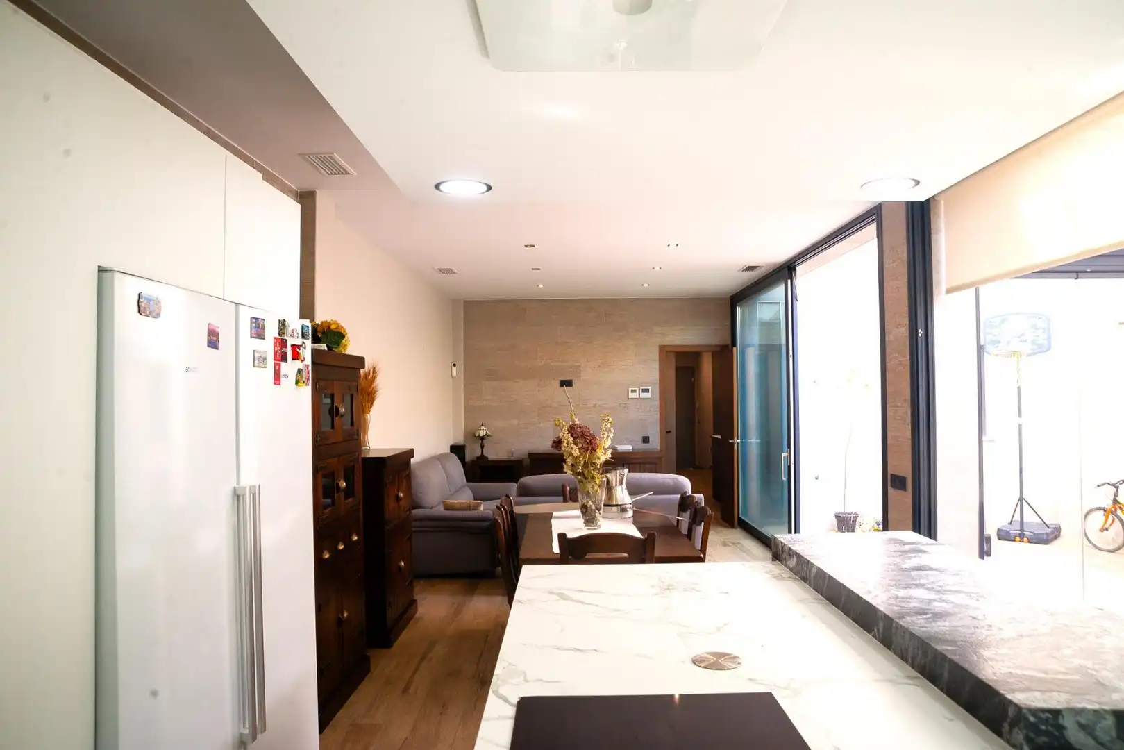 Cocina de Casa adosada en venta en Camas con Terraza y Trastero