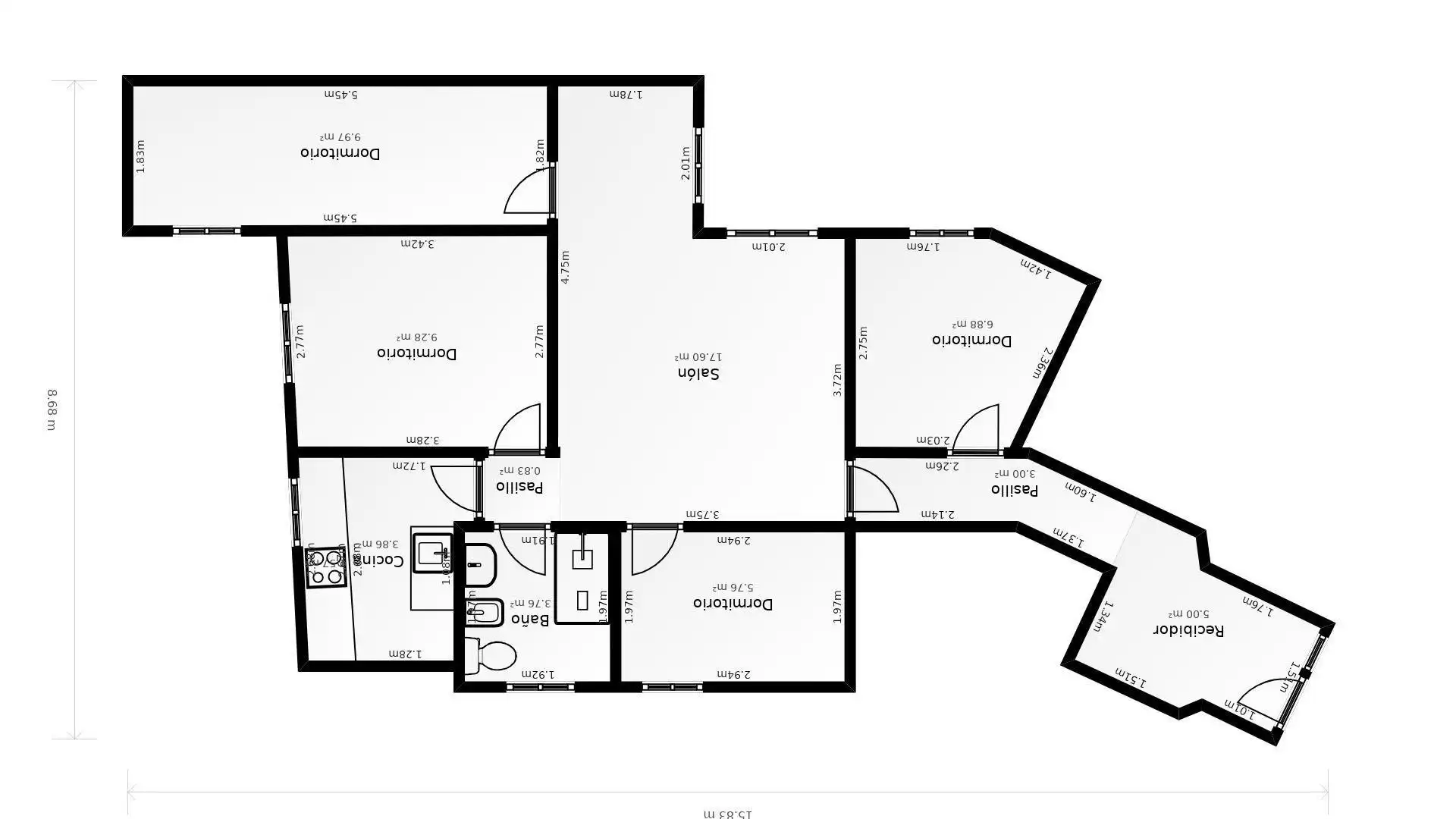 Wohnung zum Verkauf in Madrid mit Heizung