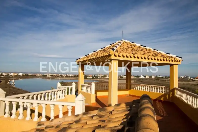 Terrasse von Country house zum Verkauf in La Manga del Mar Menor mit Heizung, Privatgarten und Terrasse