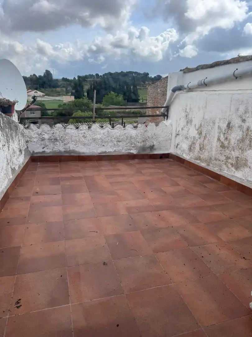 Terrassa de Casa adosada en venda en Blancafort amb Terrassa, Moblat i Forn