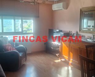 Living room of Flat to rent in  Huesca Capital  with Air Conditioner, Heating and Parquet flooring
