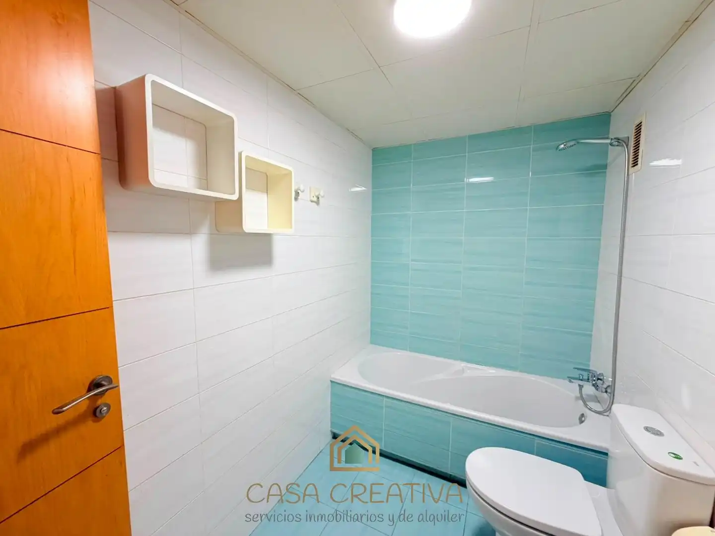 Bathroom of Apartments for rent in Puçol  with Air Conditioner, Private garden and Furnished