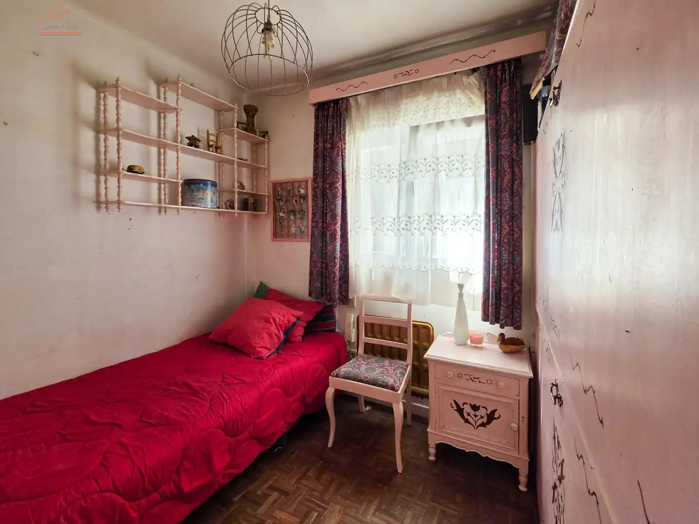 Bedroom of Flat for sale in Madrid  with Heating and Furnished