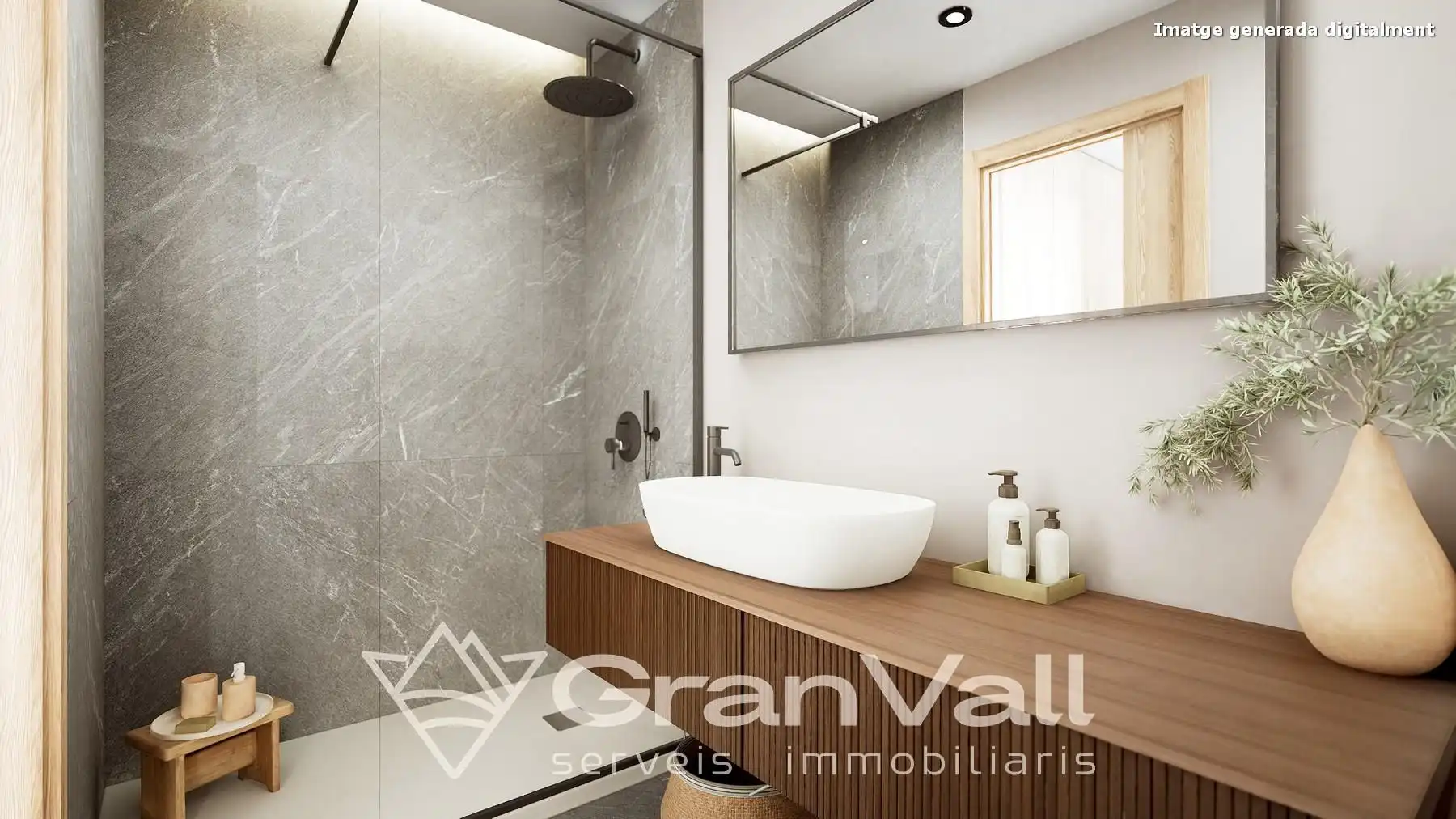 Bathroom of Apartments for sale in Puigcerdà  with Heating, Parquet flooring and Storage room