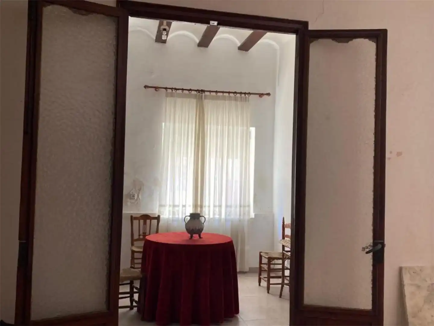 Menjador de Casa adosada en venda en Càrcer amb Balcó