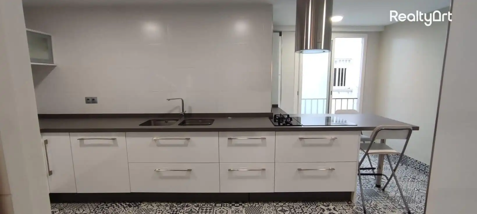 Kitchen of Flat for sale in Sevilla  with Air Conditioner, Heating and Terrace