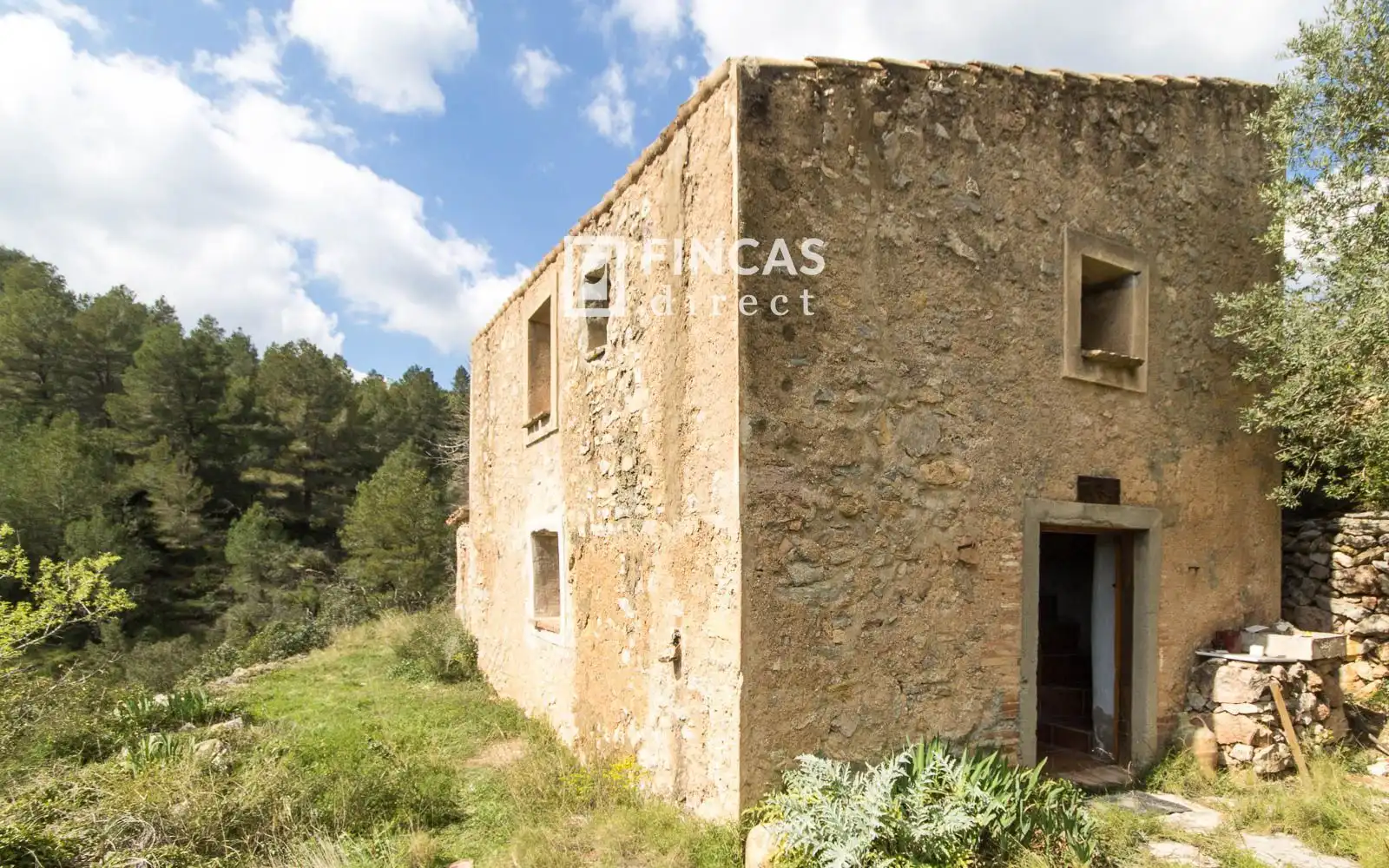 Vista exterior de Finca rústica en venta en Pratdip con Amueblado