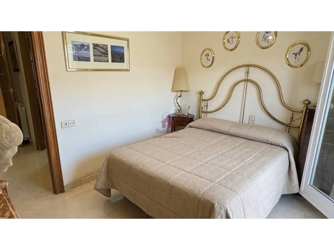 Schlafzimmer von Wohnung zum Verkauf in Terrassa mit Klimaanlage, Heizung und Balkon