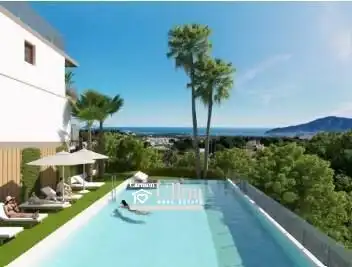 Jardí de Casa adosada en venda en L'Alfàs del Pi amb Calefacció, Jardí privat i Piscina comunitària