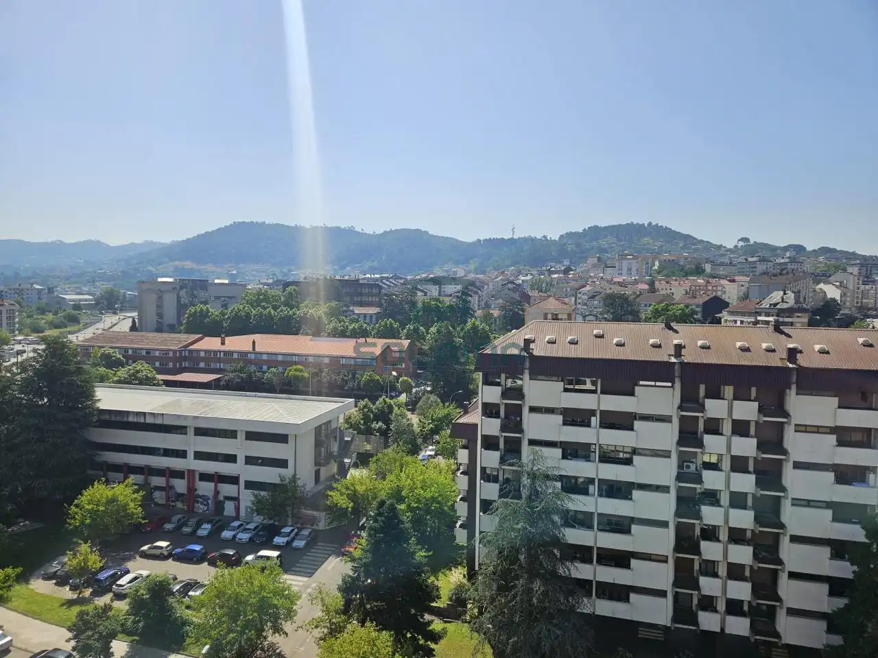 Vista exterior de Piso en venta en Ourense Capital  con Calefacción, Parquet y Trastero