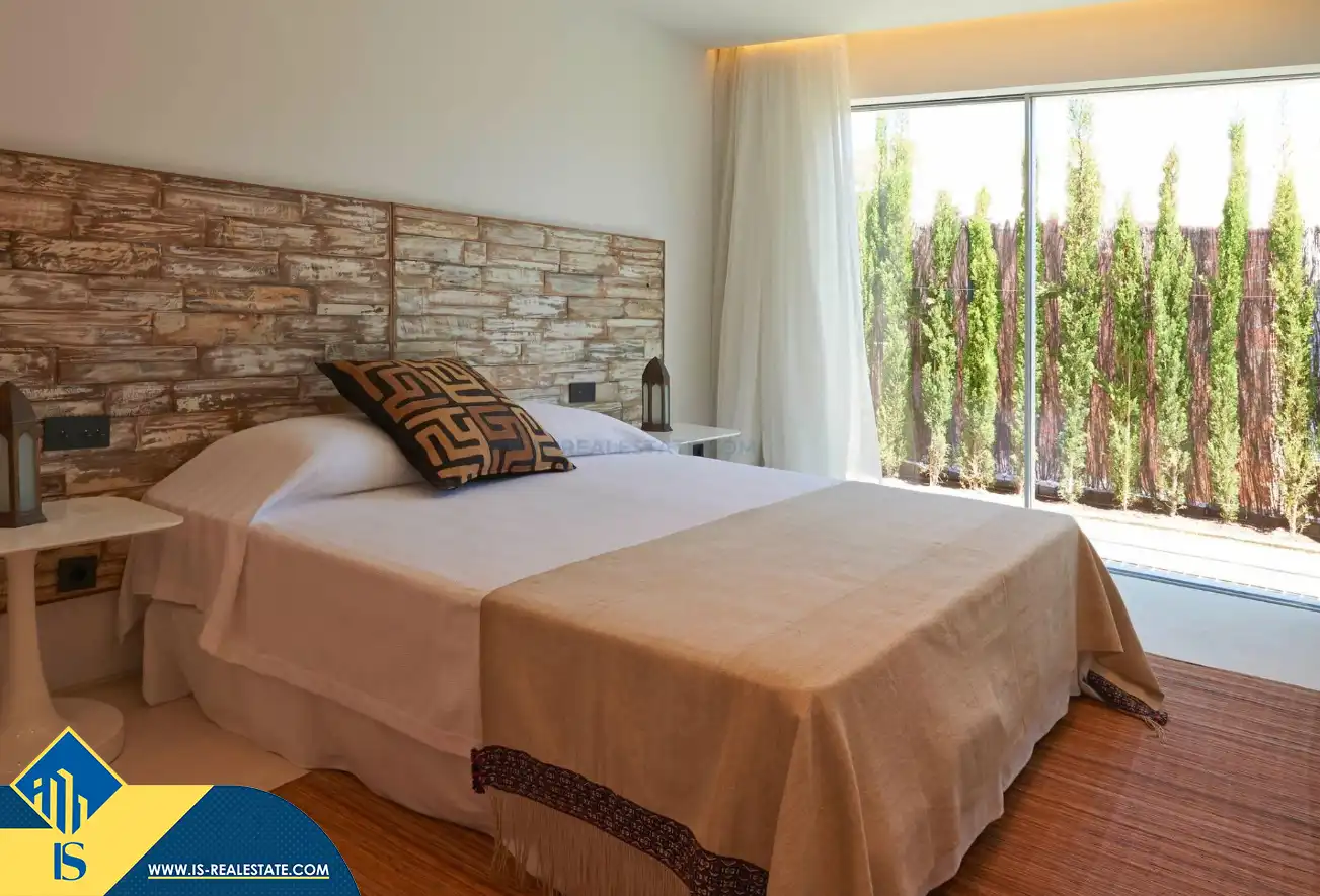 Dormitori de Casa o xalet en venda en Sant Josep de sa Talaia amb Aire condicionat, Calefacció i Jardí privat