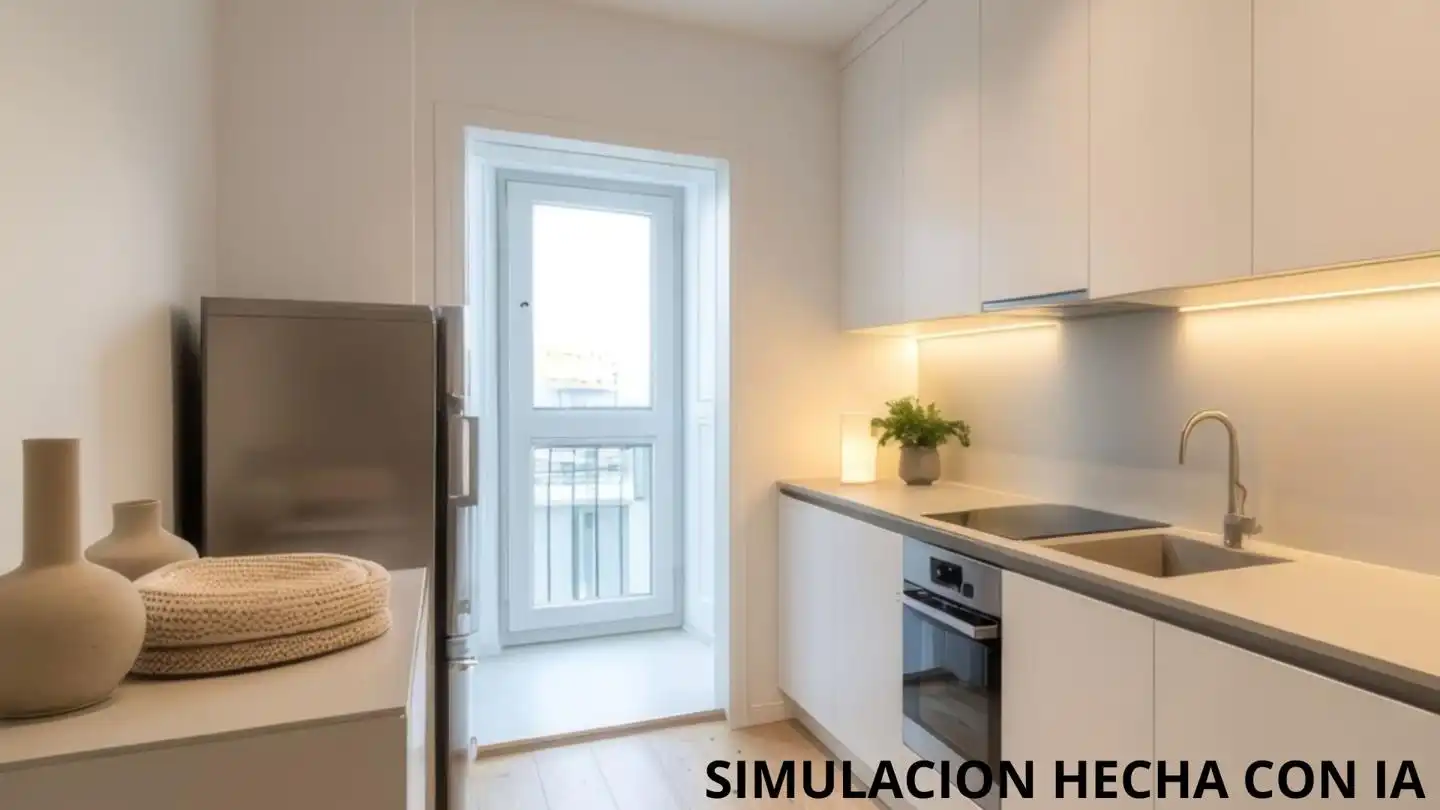 Kitchen of Flat for sale in Madrid  with Terrace