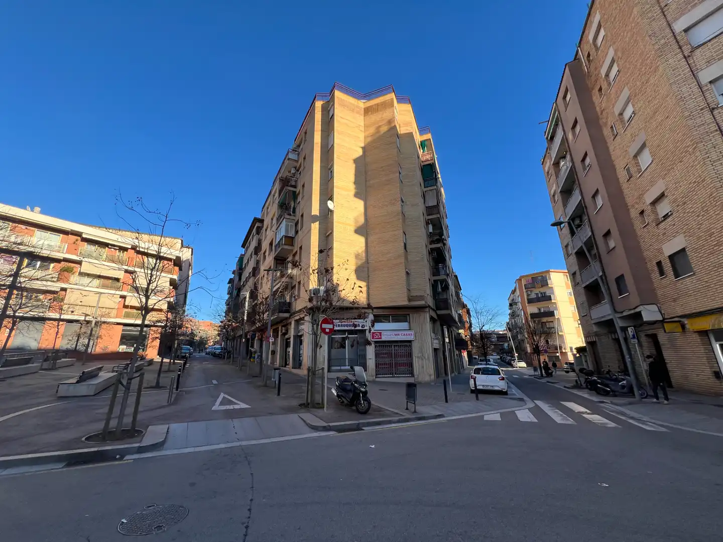 Vista exterior de Piso en venta en Rubí