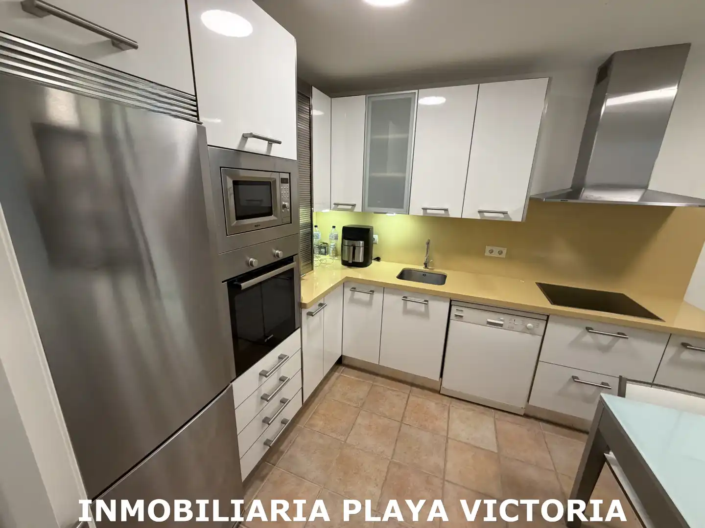 Kitchen of Flat for sale in Cádiz  with Air Conditioner, Heating and Parquet flooring