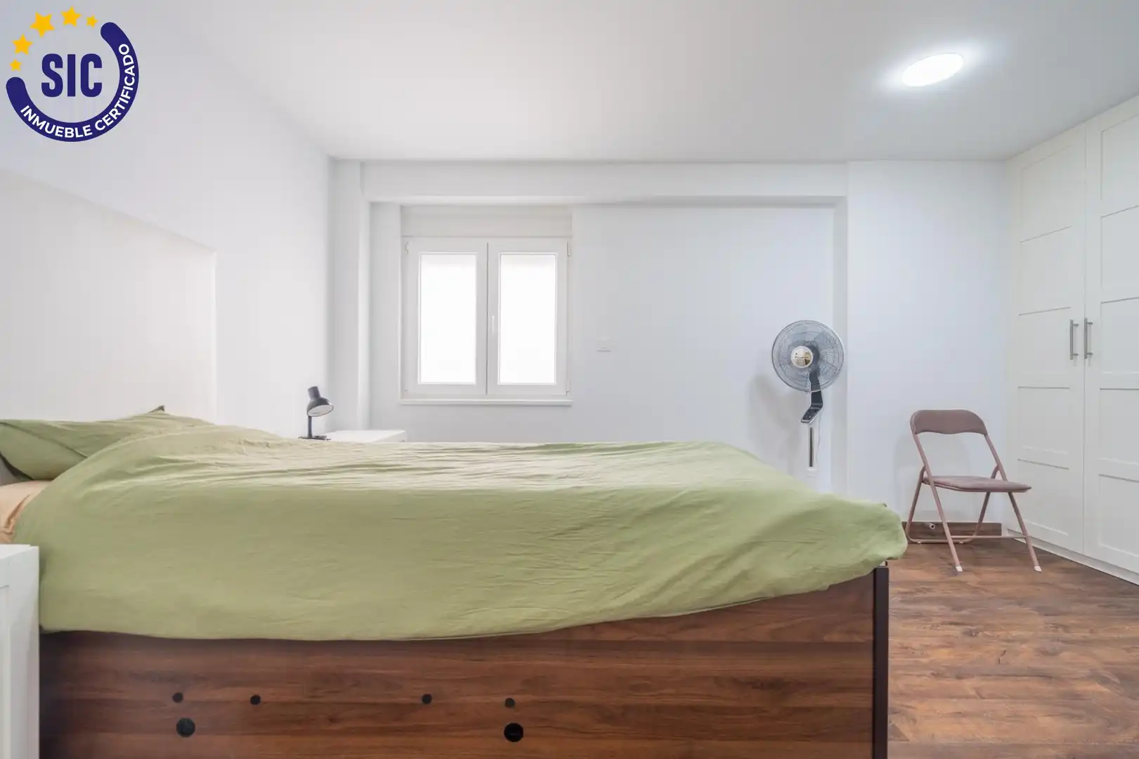 Schlafzimmer von Wohnung zum Verkauf in Valencia mit Klimaanlage, Heizung und Terrasse