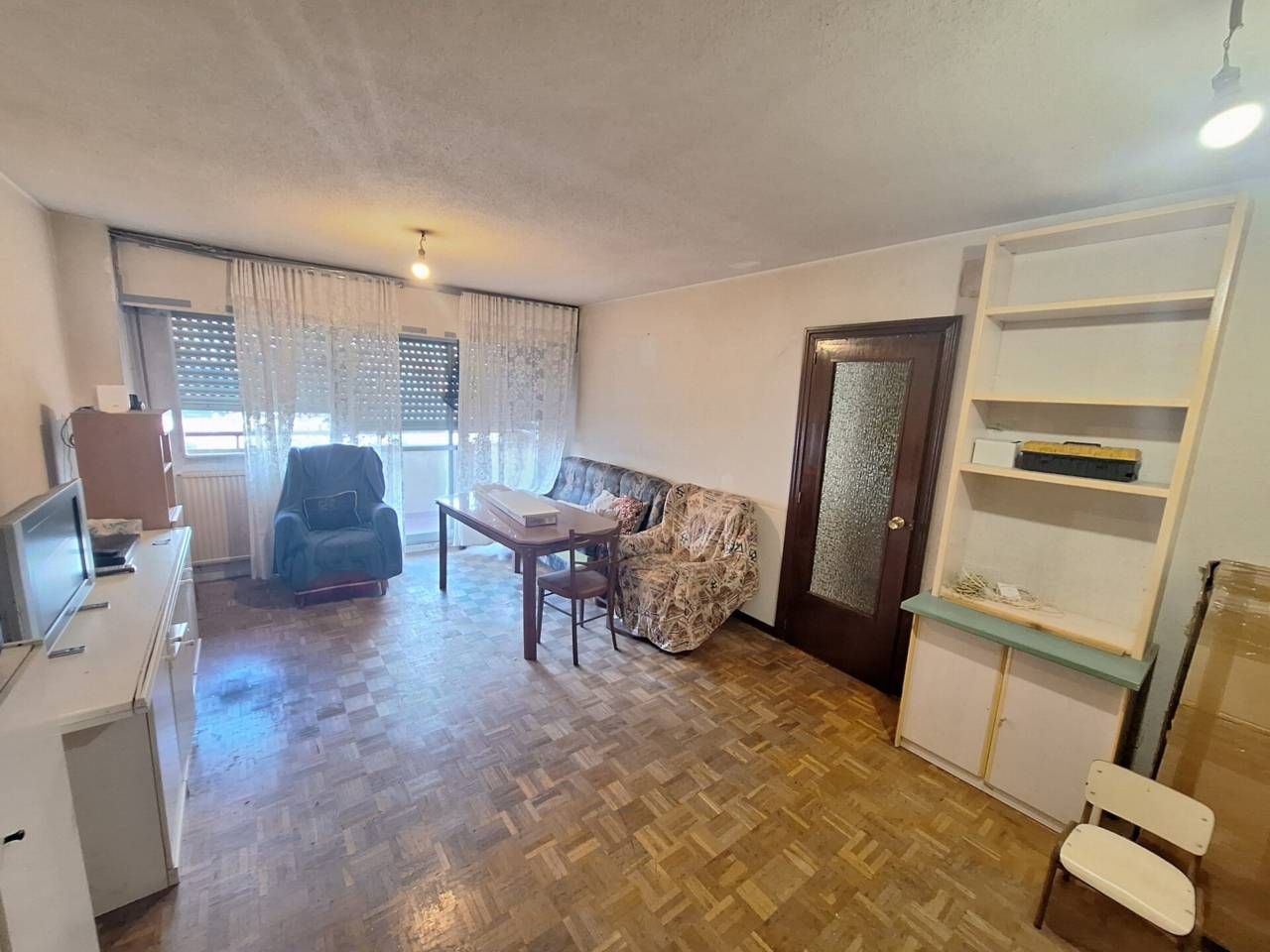Living room of Flat for sale in Fuenlabrada  with Heating and Parquet flooring