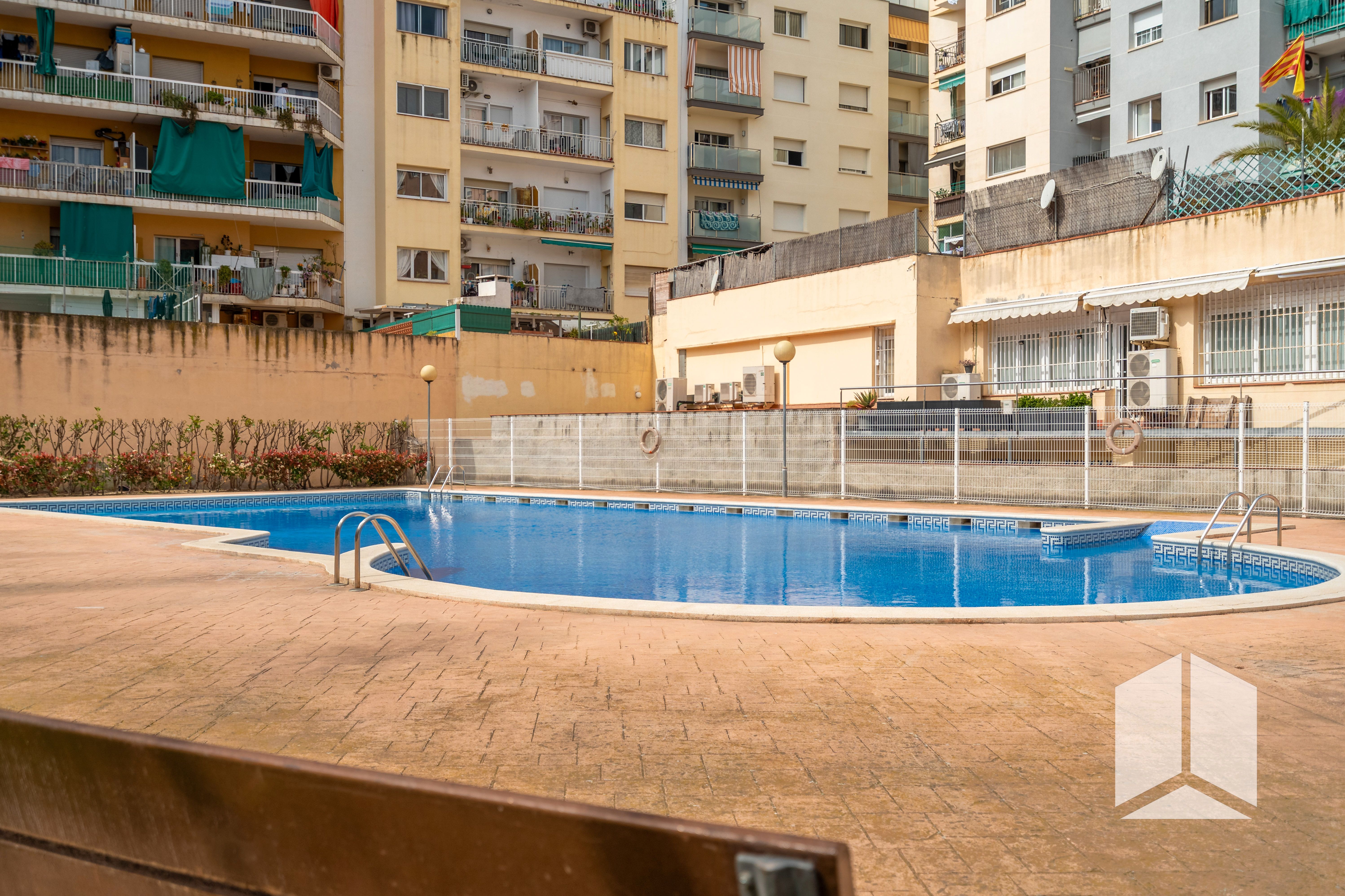 Swimming pool of Flat for sale in Castelldefels  with Storage room, Swimming Pool and Balcony