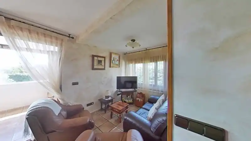 Sala de estar de Casa o chalet en venta en Bustarviejo con Calefacción, Parquet y Terraza
