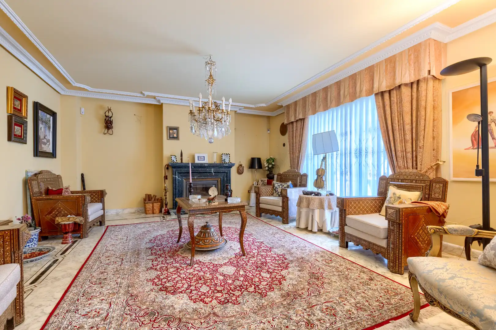 Sala de estar de Casa o chalet en venta en Villalbilla con Aire acondicionado, Calefacción y Jardín privado