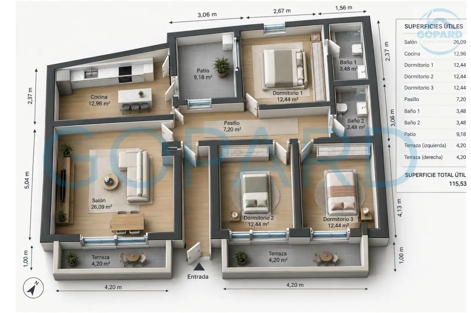 Flat for sale in Villanueva de la Cañada ciudad, imagen 35