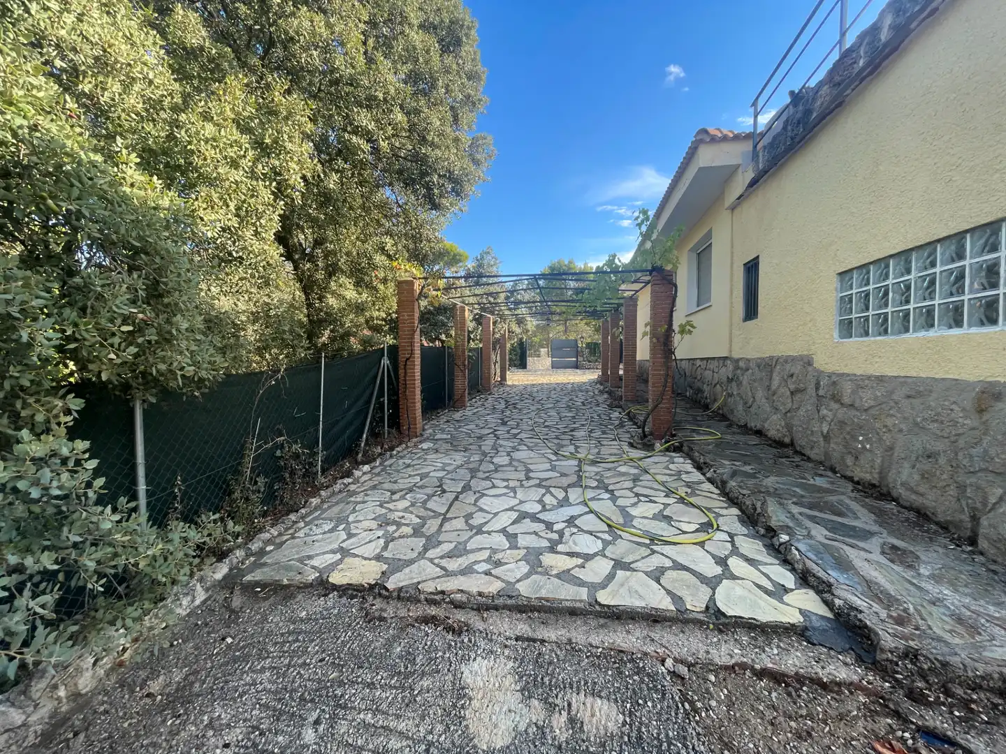 Vista exterior de Casa o chalet en venta en Albalate de Zorita con Calefacción, Jardín privado y Terraza