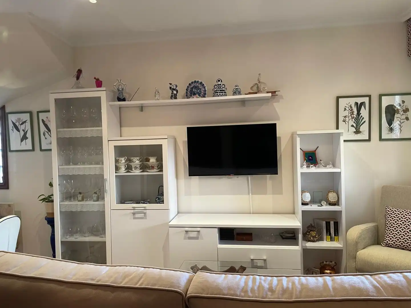 Sala de estar de Casa o chalet en venta en Vigo  con Calefacción, Amueblado y Horno