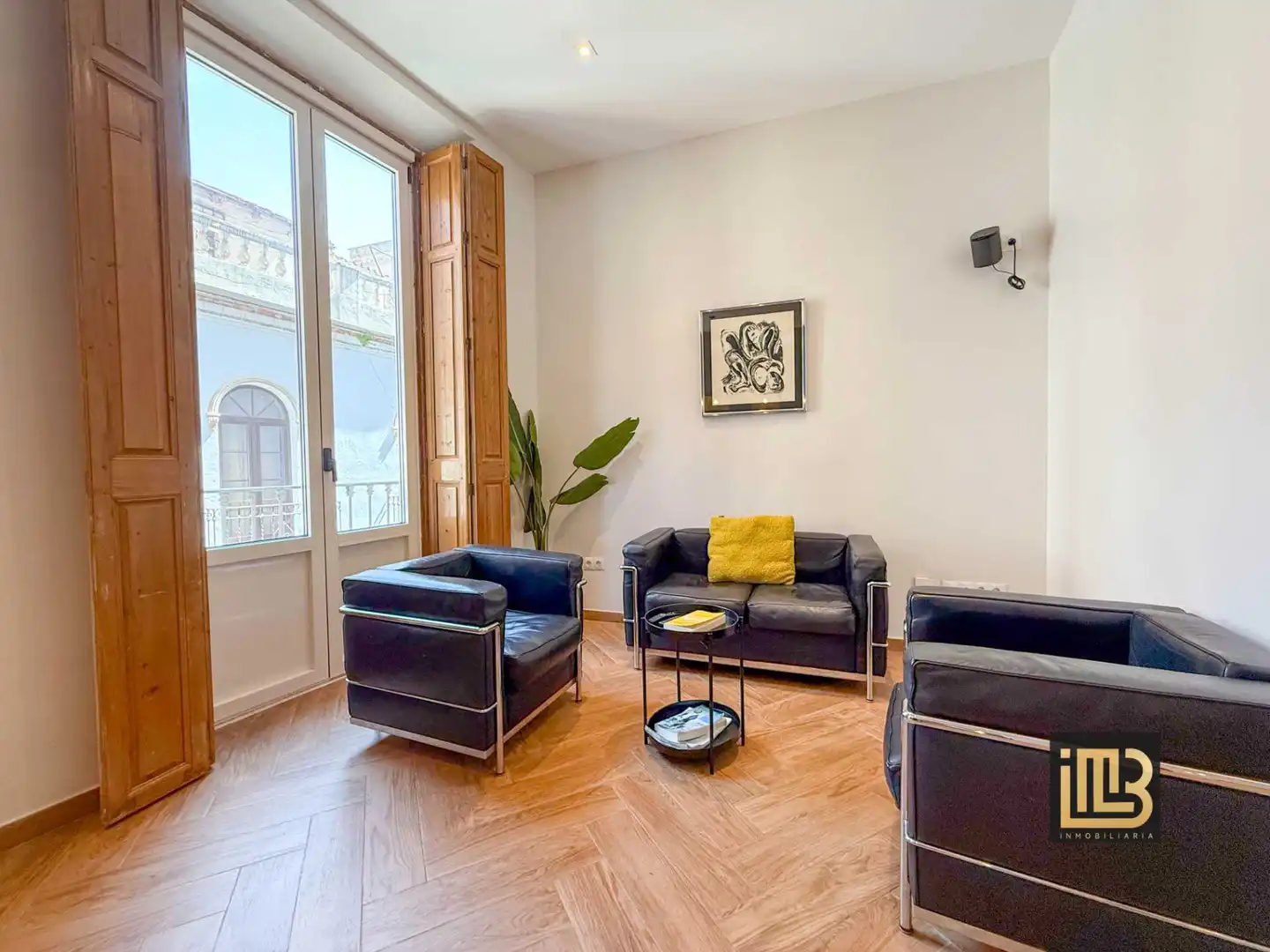 Sala de estar de Piso de alquiler en Málaga con Aire acondicionado, Horno y Lavadora