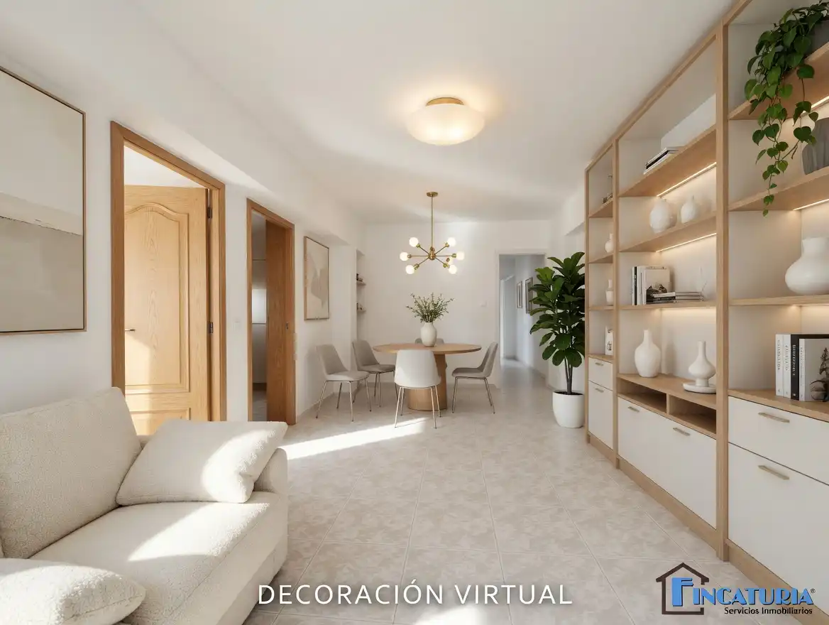 Wohnzimmer von Wohnung zum Verkauf in Mislata mit Klimaanlage, Möbliert und Balkon