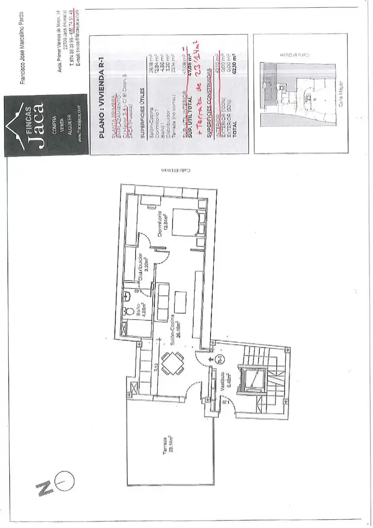Apartamento en venta en Jaca con Aire acondicionado, Calefacción y Terraza