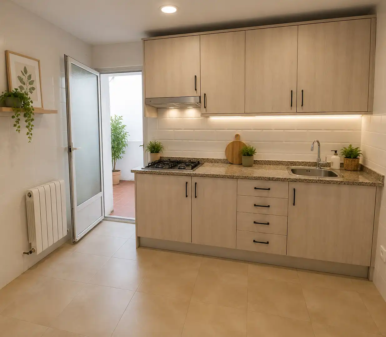 Kitchen of Flat for sale in Navalmoral de la Mata  with Terrace