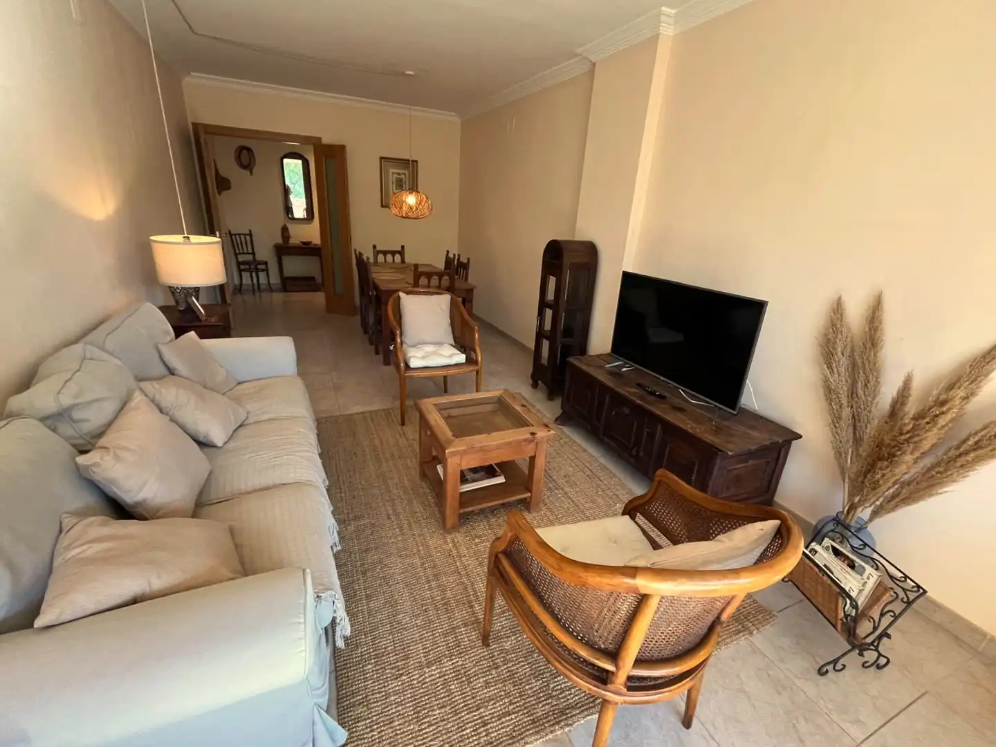 Living room of Flat for sale in Palamós  with Heating, Terrace and Oven
