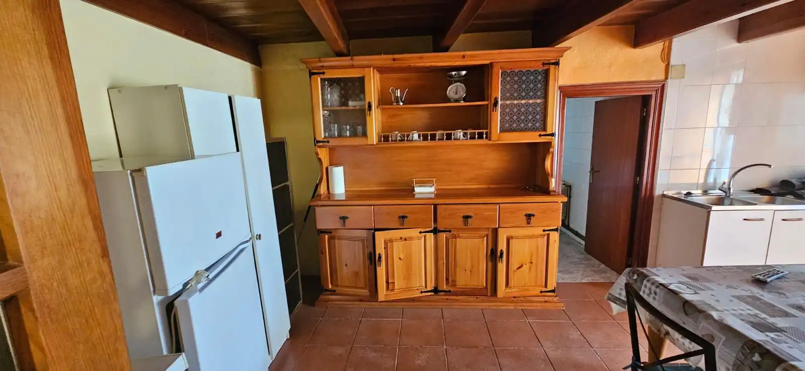 Cocina de Casa o chalet en venta en Tiedra con Calefacción, Jardín privado y Terraza