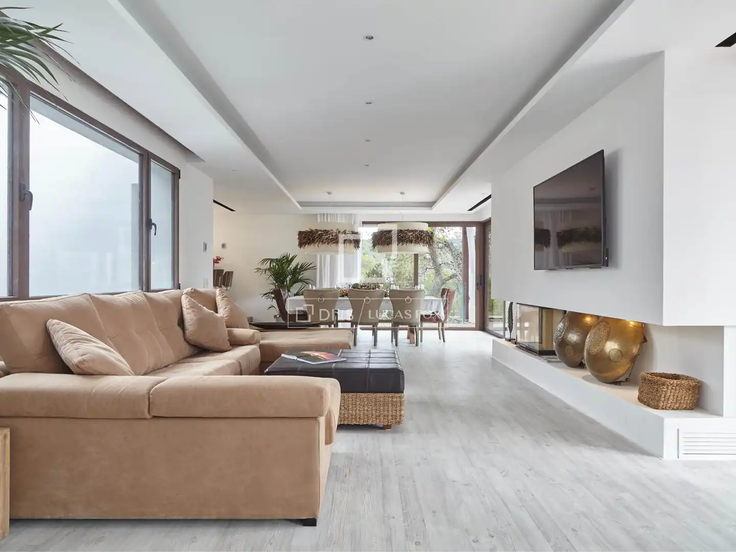 Chalet con piscina en venta en Es Cubells, imagen 5