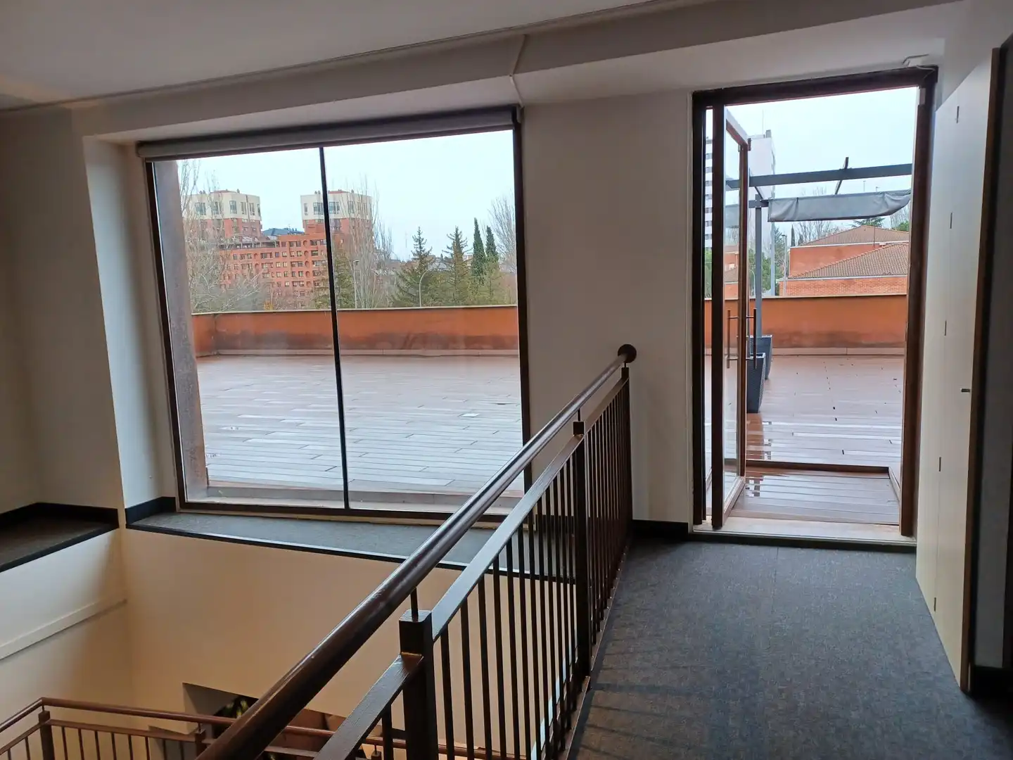 Terraza de Oficina de alquiler en Valladolid con Aire acondicionado y Calefacción