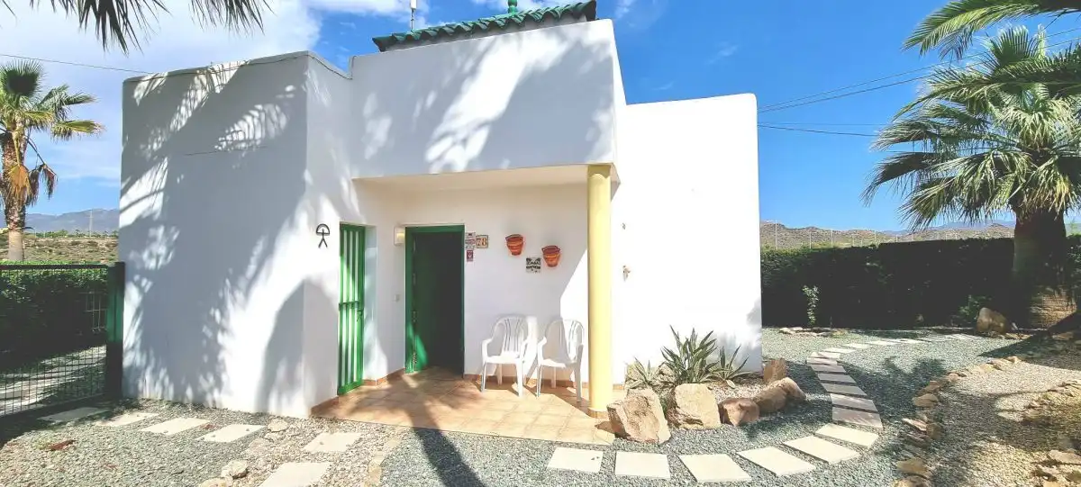 Garden of Apartments for rent in Pulpí  with Air Conditioner and Terrace