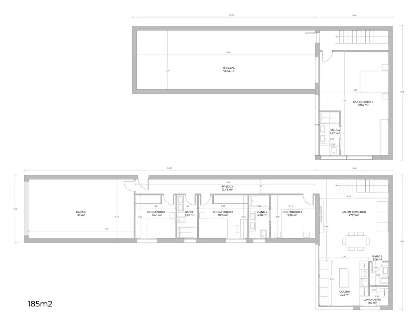 Villa di nuova costruzione con giardino in vendita a Calle Puerto de Navacerrada 47, imagen 36