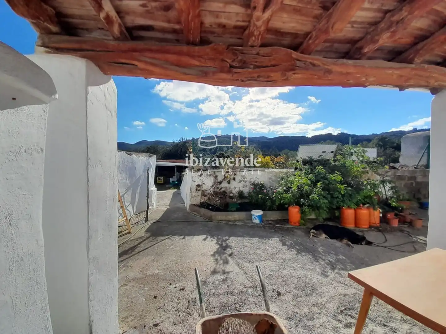 Garden of Houses for sale in Sant Joan de Labritja  with Furnished
