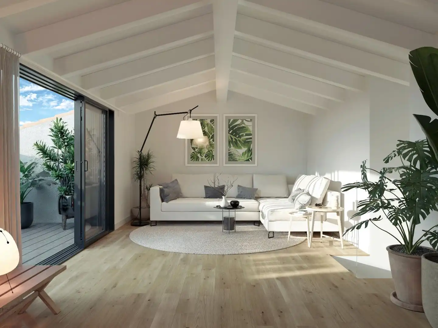 Sala d'estar de Dúplex en venda en Palafrugell amb Aire condicionat i Terrassa