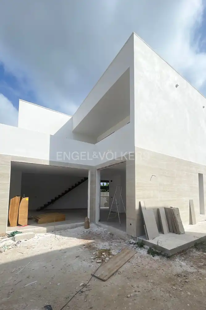 Vista exterior de Casa o chalet en venta en El Verger con Aire acondicionado, Calefacción y Jardín privado