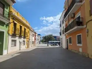Vista exterior de Pis en venda en Dénia amb Balcó