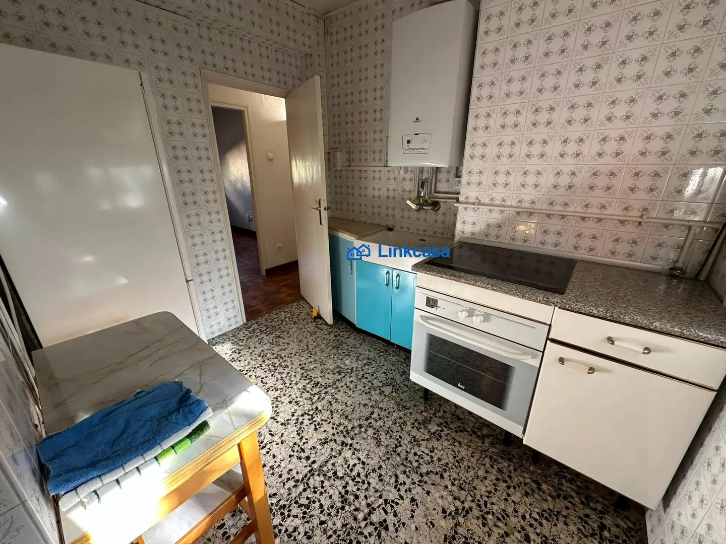 Cocina de Piso en venta en Madrid con Calefacción, Parquet y Terraza