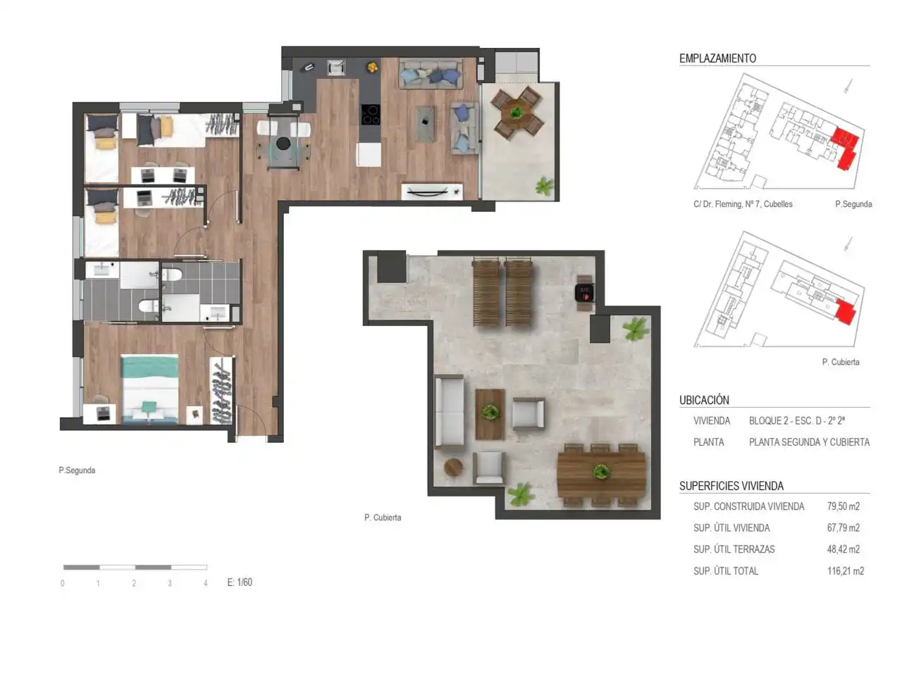 Apartments for sale in Cubelles  with Air Conditioner, Heating and Parquet flooring