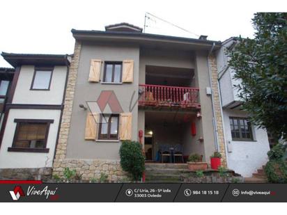 Exterior view of Single-family semi-detached for sale in Caso  with Balcony
